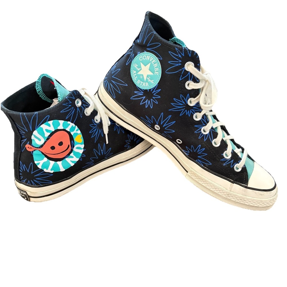 Converse Chuck Taylor HI 70 Sunny Floral Sneakers Unity Sz M 11.5 W 13.5 172824C
